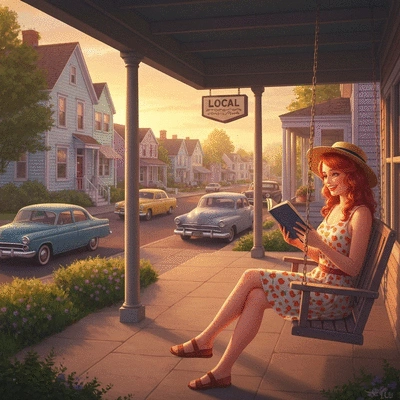 Business owner reviewing subscription model for paper waste collection on a tablet