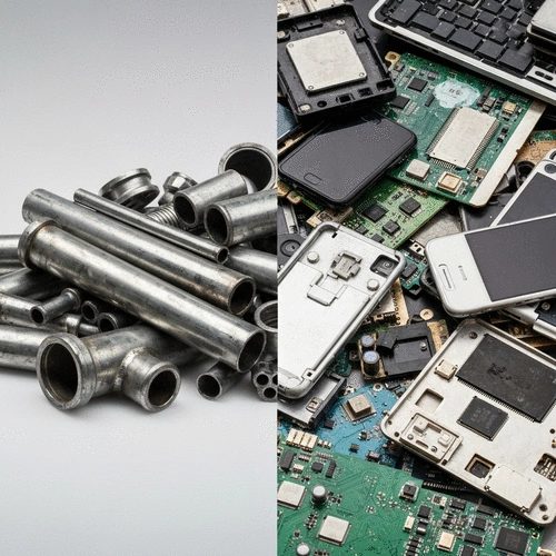 Scrap Metal and E-Waste Differences