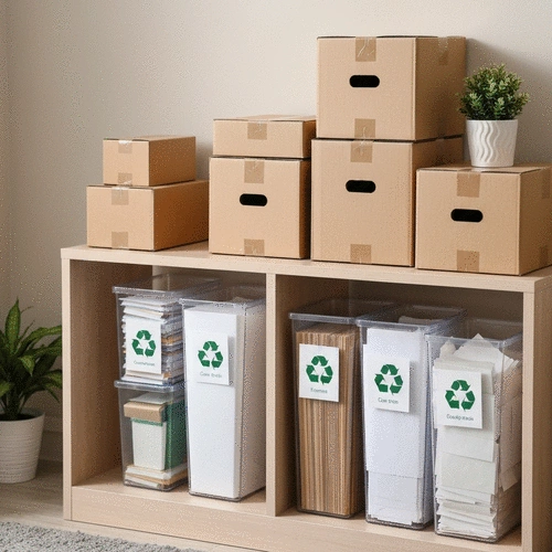 Simple Paper and Cardboard Recycling
