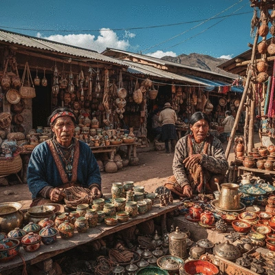 Person sorting recycled paper for economic value