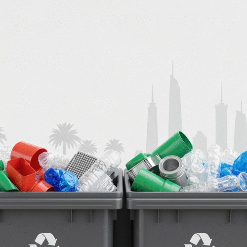 The Environmental Impact of Recycling Plastics and Metals in the UAE