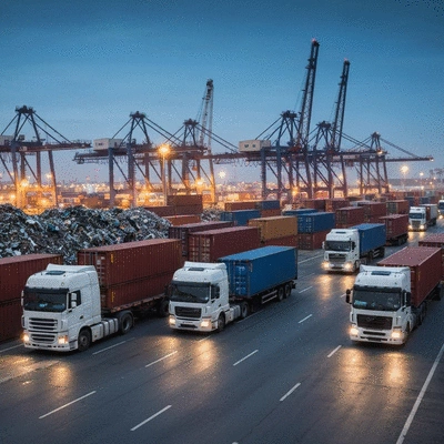 Logistics and transportation of scrap metal
