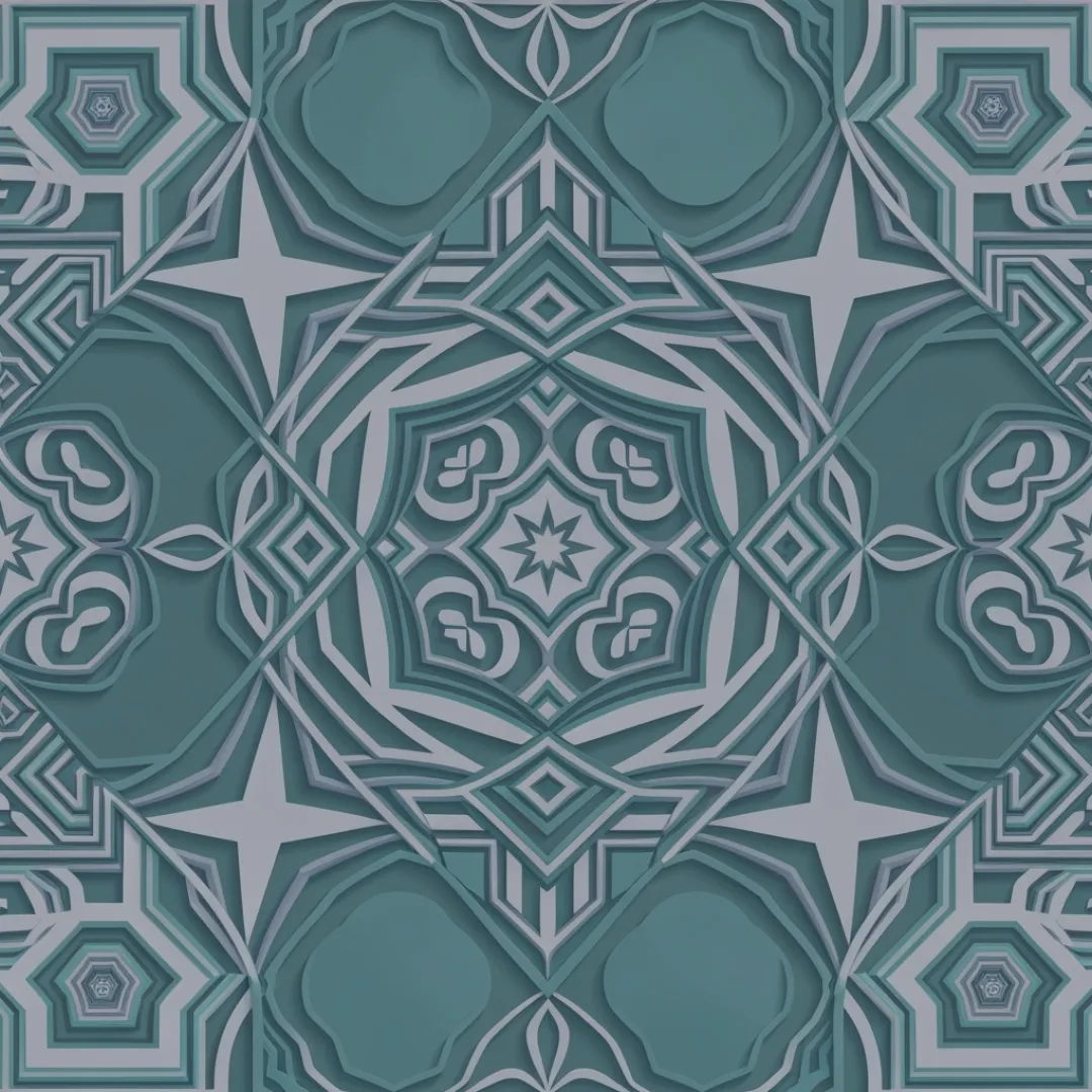 Geometric pattern background for statistics section